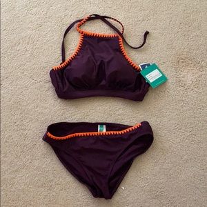 Seeker Swimwear Plum Bikini Set NWT SIZE 10
